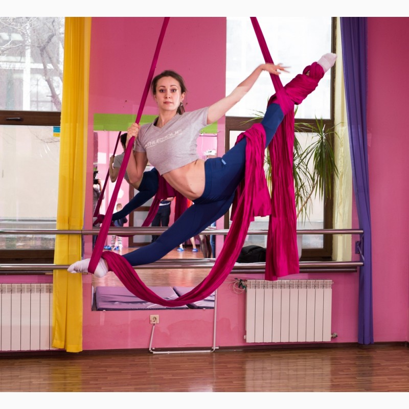 Фото 4. Полотна для воздушной гимнастики для дома