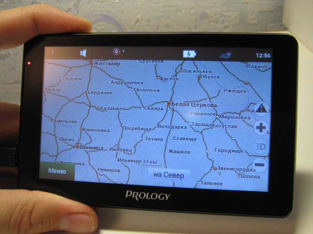 Фото 5. Автомобильный GPS навигатор для грузовиков Prology 5”. Украина и Европа