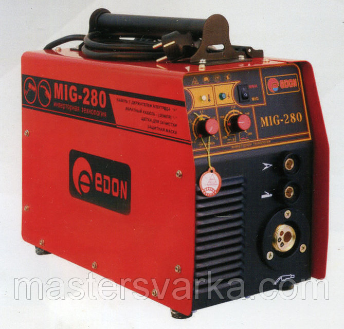 Сварочный инверторный полуавтомат EDON MIG-280