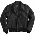 Лётные кожаные куртки ВВС США от Alpha IndustriesUSA)