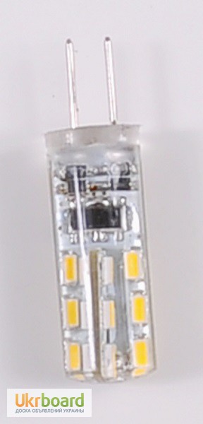 Фото 2. Светодиодная лампа G4 2W 12V в точечный светильник