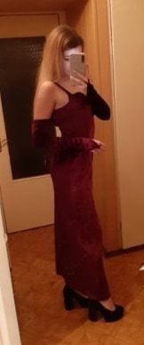 Фото 12. Платье бордовое выпускное, вечернее, в пол в единственном экземпляре. Разм. S