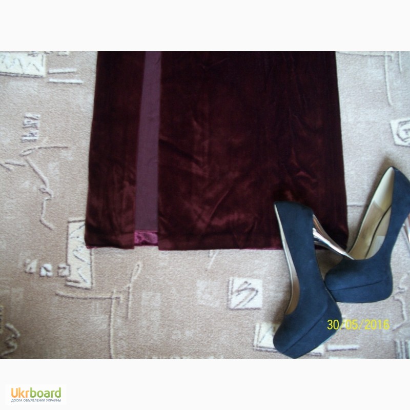 Фото 6. Платье бордовое выпускное, вечернее, в пол в единственном экземпляре. Разм. S