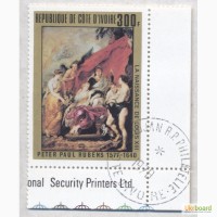 Почтовые марки Кот-д Ивуар 1978. 4 марки П.П.Рубенс 1577-1640