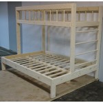 Двухъярусные деревянные кровати