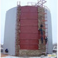 Замена теплоизоляции резервуаров РВС 400 - 10 000 куб.м