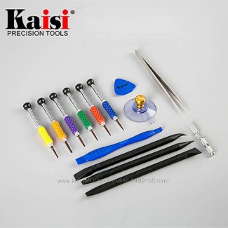 Набор инструментов, отверток Kaisi K-T3601 для телефонов (14 в одном) Набор инструменто
