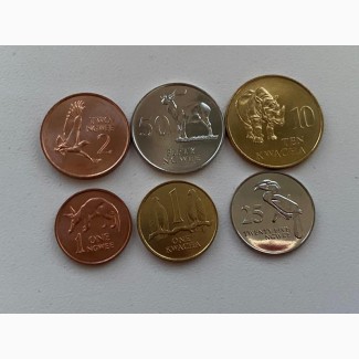 Замбия набор монет UNC! ОТЛИЧНЫЕ