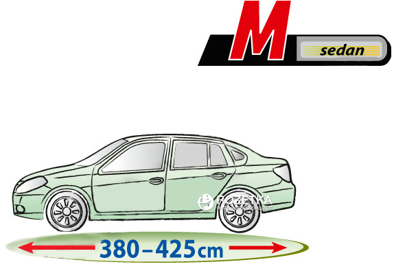 Фото 2. Чехол-тент для автомобиля Mobile Garage размер M Sedan (380-425 см)