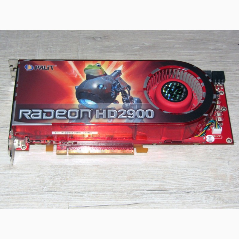 ТОПОВАЯ карта в свое время AMD Radeon 2900XT (512bit) - ИДЕАЛ - Недорого