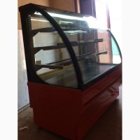 Кондитерская холодильная витрина 1.4 метра б/у