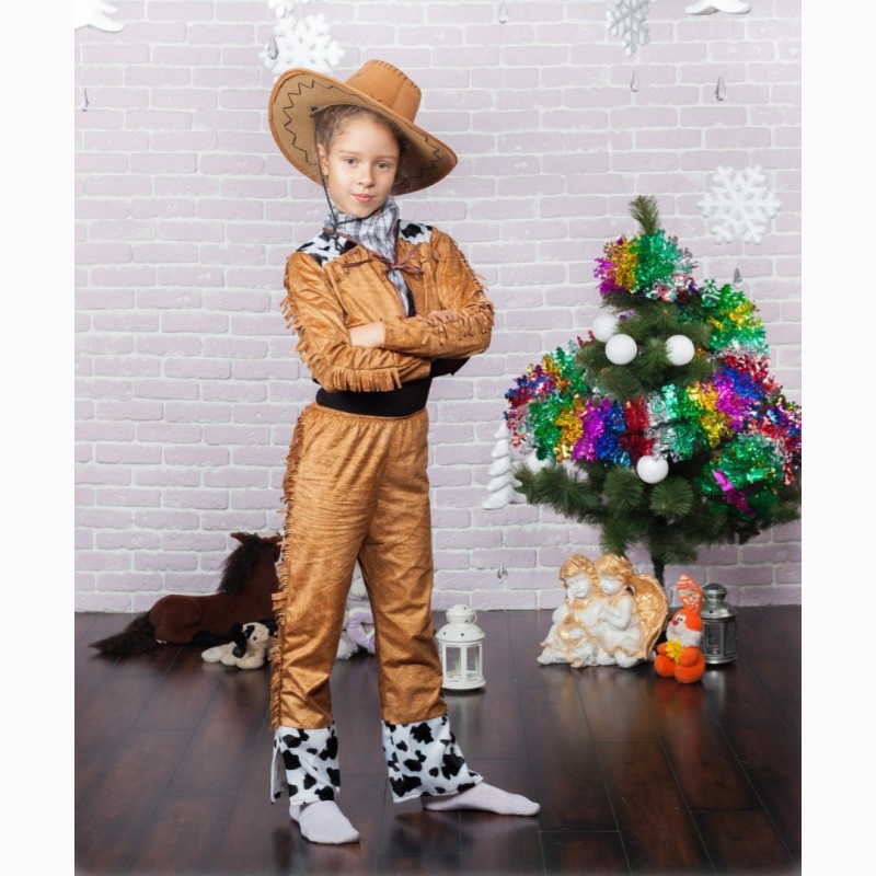 Фото 3. Детский карнавальный новогодний костюм Ковбоя, возраст 3 - 9 лет
