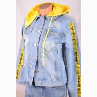 Джинсовые куртки женские оптом от 295 грн