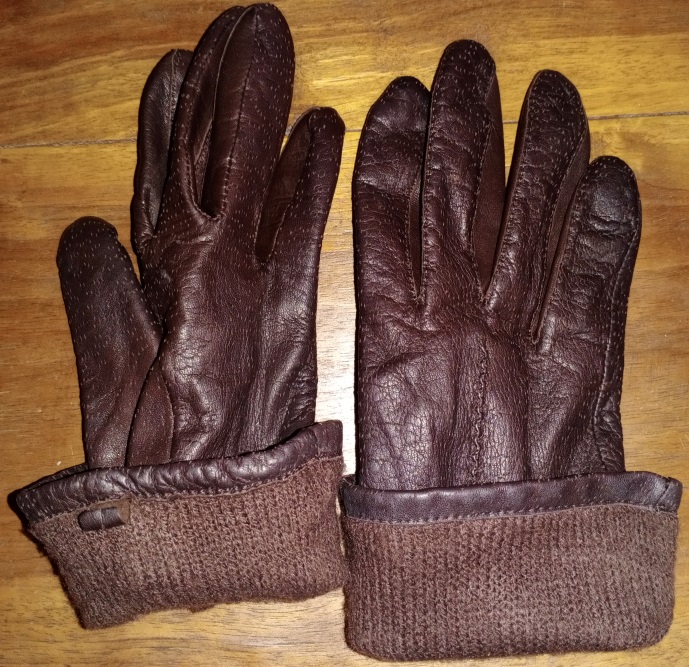 Фото 2. Кожаные женские, демисезонные перчатки