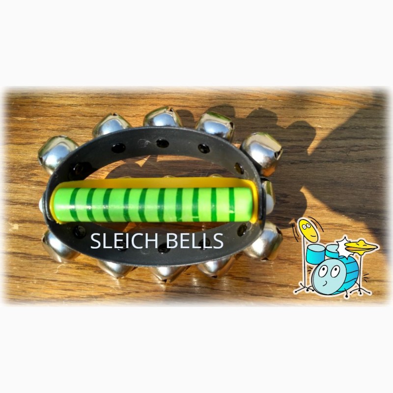 Фото 3. Sleigh Bells- бубенцы, тамбурин, Jingle Stack