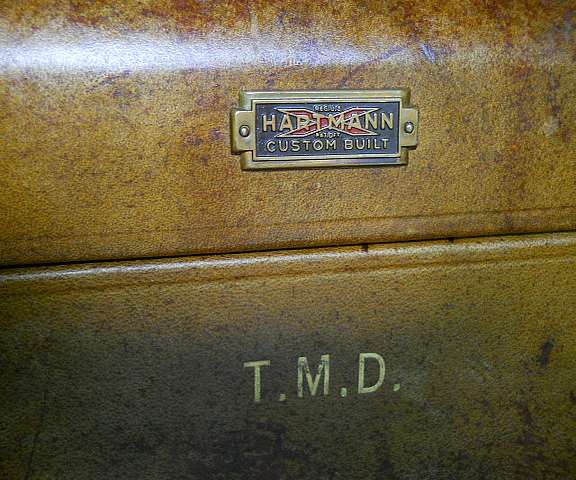 Фото 7. Старинный кожаный саквояж фирмы HARTMANN T.M.D