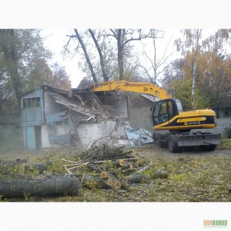 Демонтажные работы Киев. Снос зданий. Демонтаж бетона