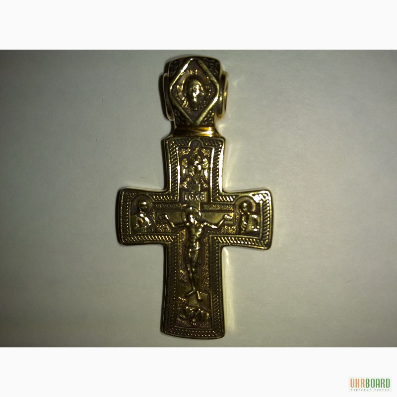 Фото 4. Продам золотой крест “Распятие. Георгий Победоносец”