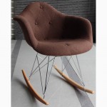 Кресло-качалка Пэрис Р PVC (Paris R PVC) из кожзама