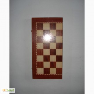 Шахматы/нарды/шашки доска 395 Х 390 мм. N1 малые