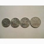 Монеты Молдовы (4 штуки)