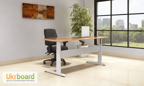 Фото 3. Продам эргономичный стол с регулируемой высотой для работы сидя стоя Conset