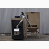 Твердопаливний котел з автоматичною подачею палива 50 кВт КОМФОРТ