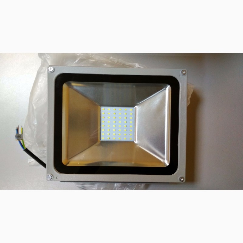 Фото 5. Прожектор LED заливающего света СДО 05-30 светодиодный серый SMD IP65