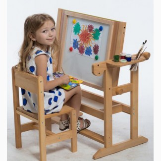 Sm-art Детская Парта столик с мольбертом для рисования