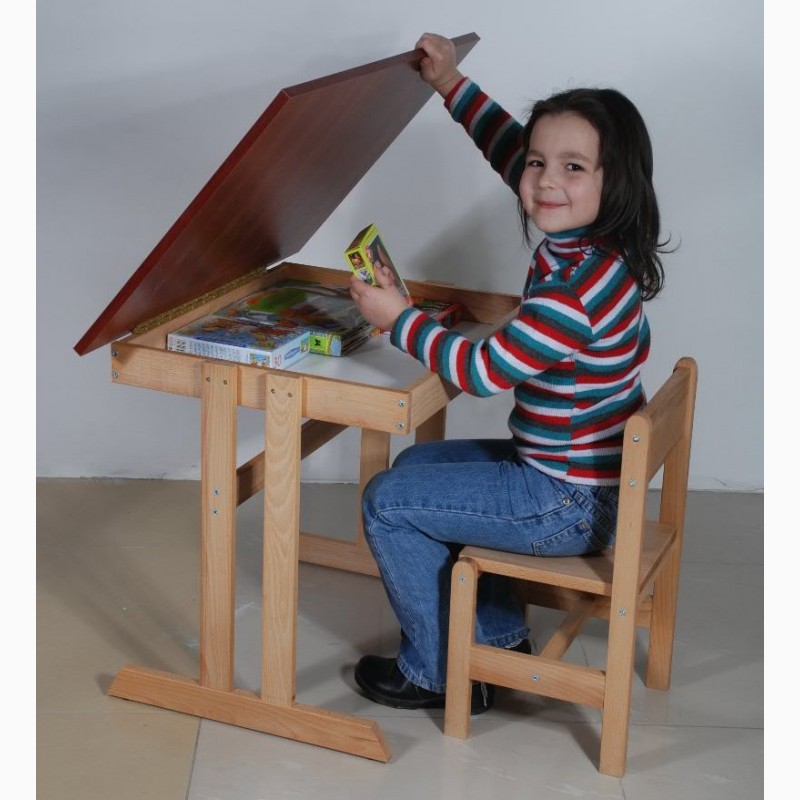 Фото 3. Sm-art Детская Парта столик с мольбертом для рисования