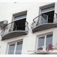 Кованые французские балконы, перила