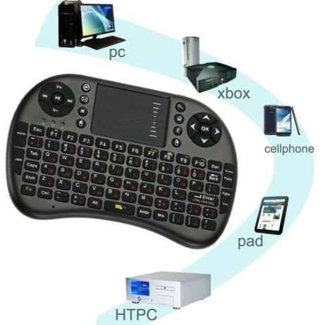 Фото 6. Нова бездротова клавіатура для ПК, планшетів, Android TV Box беспроводная