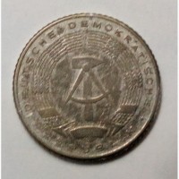 Монета.Страна Германская Демократическая Республика, 50 пфенниг 1968