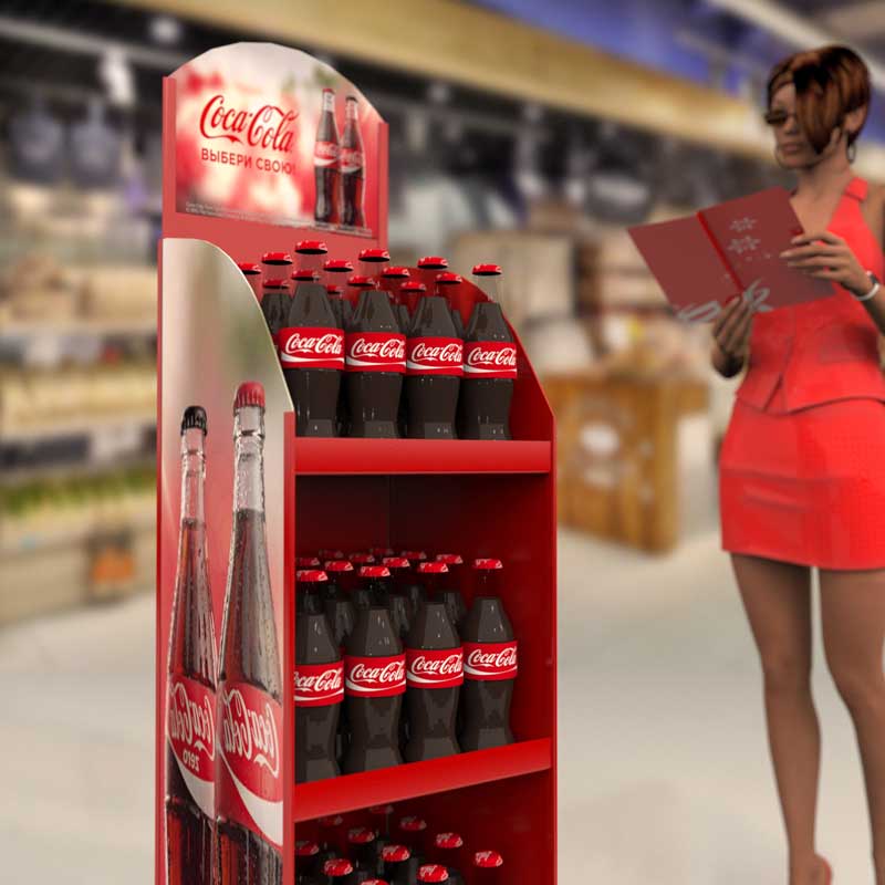 Фото 3. Торговая стойка Кока Кола. От производителя торгового оборудования Bendvis