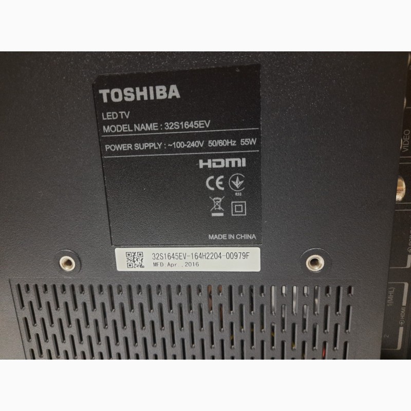 Фото 4. Продам б/у телевизор Toshiba 32S1645EV