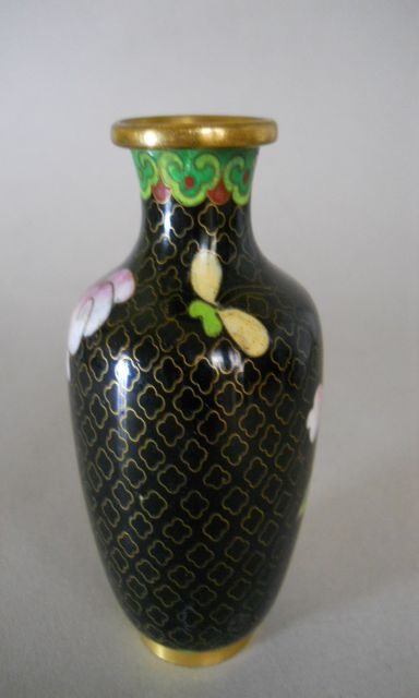 Фото 7. Две винтажные Китайские вазы клуазоне