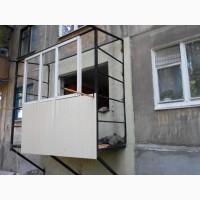 Пристройка балкона / Строительство балкона