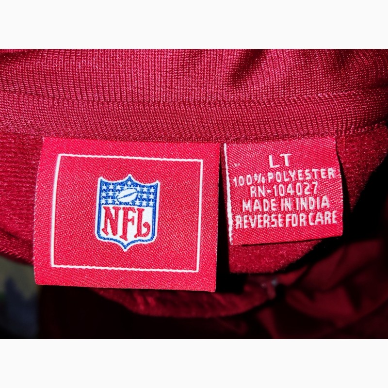 Фото 7. Спортивная кофта NFL Washington Redskins, L