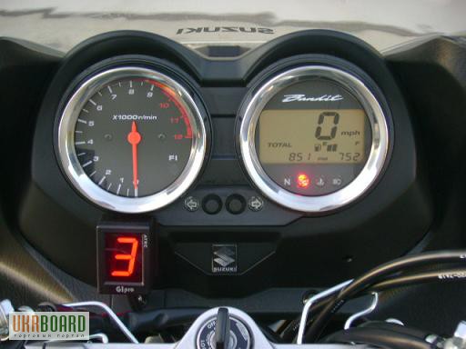Фото 10. Индикатор переключения передач на мотоцикл