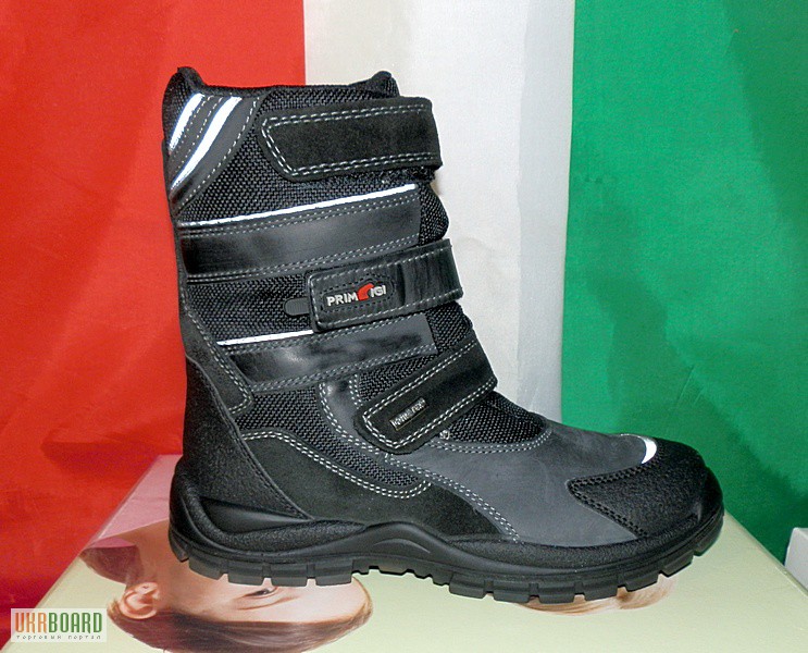 Фото 2. Ботинки детские зимние кожаные Primigi Gore-Tex оригинал п-о Италия