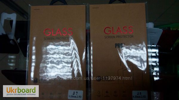 Фото 5. Защитное стекло пленка Samsung G350 S7102 i9082 A300H G900 S7106 J500