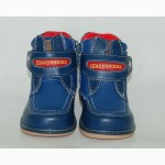 Демисезонные ботинки для мальчиков Шалунишка арт.7308 синий. сказка
