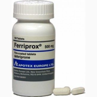 Феррипрокс 500 мг 100 таблеток