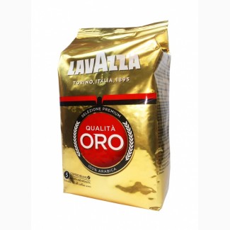 Оригинальный зерновой кофе Lavazza Qualita Oro