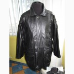 Большая оригинальная кожаная мужская куртка CA. Лот 302