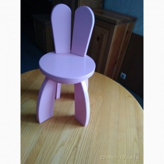 Детский стул «Зайчик» деревянный