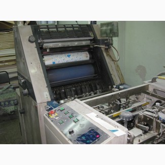 Продам офсетную печатную машину RYOBI 510 1998 г в формат 520х370 1 краска чехлы