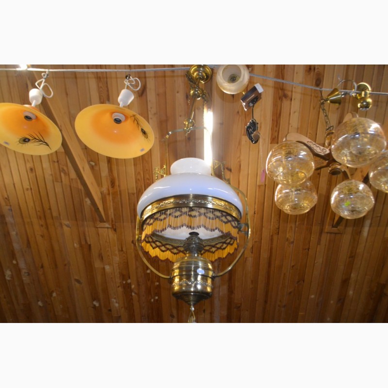 Фото 2. Подвесной светильник с бисером стеклянный светильник Светильник на кухню Люстра на кухню