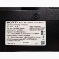 LVDS кабель 1-848-214-11 для телевизора Sony KDL-40W605B