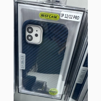 Карбоновый чехол iPhone 12 и iPhone 12 Pro Carbon Case with MagSafe Карбоновий чохол